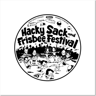 Hacky Sack & Frisbee Festival Posters and Art